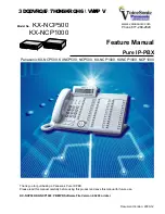 Panasonic KX-NCP500 Manual Manual preview