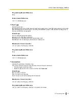 Preview for 293 page of Panasonic KX-NCP500 Programming Manual