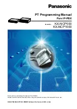 Panasonic KX-NCP500 Pt Programming Manual preview