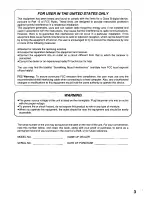 Preview for 3 page of Panasonic KX P2130 - KX-P 2130 Color Dot-matrix... Operating Instructions Manual