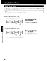 Предварительный просмотр 42 страницы Panasonic KX P2130 - KX-P 2130 Color Dot-matrix... Operating Instructions Manual