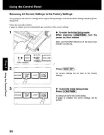 Предварительный просмотр 50 страницы Panasonic KX P2130 - KX-P 2130 Color Dot-matrix... Operating Instructions Manual