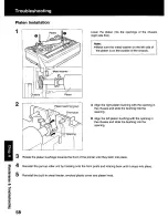 Preview for 58 page of Panasonic KX P2130 - KX-P 2130 Color Dot-matrix... Operating Instructions Manual