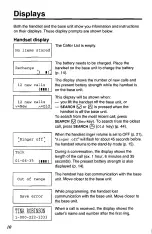 Предварительный просмотр 10 страницы Panasonic KX-TC1740B - 900 MHz Analog Cordless... Operating Instructions Manual