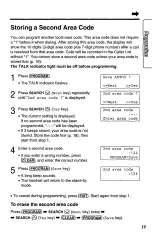 Предварительный просмотр 19 страницы Panasonic KX-TC1740B - 900 MHz Analog Cordless... Operating Instructions Manual