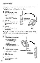 Предварительный просмотр 50 страницы Panasonic KX-TC1740B - 900 MHz Analog Cordless... Operating Instructions Manual