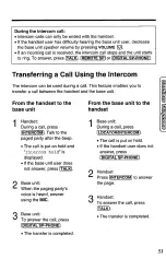 Предварительный просмотр 51 страницы Panasonic KX-TC1740B - 900 MHz Analog Cordless... Operating Instructions Manual