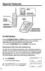 Предварительный просмотр 52 страницы Panasonic KX-TC1740B - 900 MHz Analog Cordless... Operating Instructions Manual