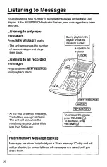 Предварительный просмотр 56 страницы Panasonic KX-TC1740B - 900 MHz Analog Cordless... Operating Instructions Manual