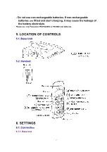 Предварительный просмотр 7 страницы Panasonic KX-TCD455GM Service Manual