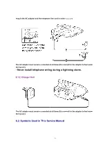 Предварительный просмотр 8 страницы Panasonic KX-TCD455GM Service Manual