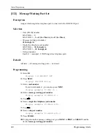 Preview for 110 page of Panasonic KX-TD1232 Program Manual