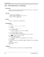 Preview for 166 page of Panasonic KX-TD1232 Program Manual