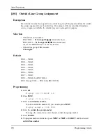 Preview for 170 page of Panasonic KX-TD1232 Program Manual