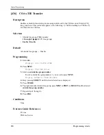 Preview for 230 page of Panasonic KX-TD1232 Program Manual