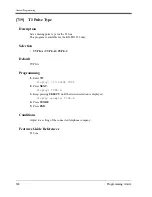 Preview for 318 page of Panasonic KX-TD1232 Program Manual