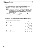 Preview for 14 page of Panasonic KX-TD7895 - Digital Spread Spedtrum... Operating Instructions Manual