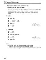 Preview for 26 page of Panasonic KX-TD7895 - Digital Spread Spedtrum... Operating Instructions Manual