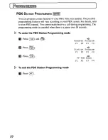 Preview for 28 page of Panasonic KX-TD7895 - Digital Spread Spedtrum... Operating Instructions Manual