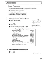 Preview for 29 page of Panasonic KX-TD7895 - Digital Spread Spedtrum... Operating Instructions Manual