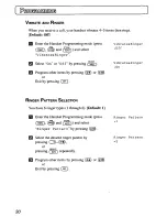 Preview for 30 page of Panasonic KX-TD7895 - Digital Spread Spedtrum... Operating Instructions Manual