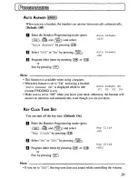 Preview for 31 page of Panasonic KX-TD7895 - Digital Spread Spedtrum... Operating Instructions Manual