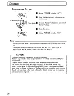 Preview for 36 page of Panasonic KX-TD7895 - Digital Spread Spedtrum... Operating Instructions Manual