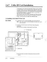 Preview for 84 page of Panasonic KX-TD816 Installation Manual