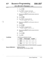 Preview for 358 page of Panasonic KX-TD816 Installation Manual