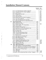 Preview for 406 page of Panasonic KX-TD816 Installation Manual