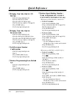 Preview for 6 page of Panasonic KX-TD816 Quick Reference Manual