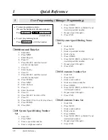 Preview for 8 page of Panasonic KX-TD816 Quick Reference Manual