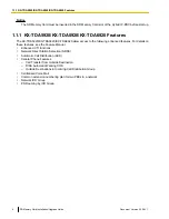 Preview for 4 page of Panasonic KX-TDA5920 Installation/Upgrade Manual