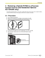 Preview for 15 page of Panasonic KX-TDA5920 Installation/Upgrade Manual