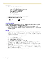 Preview for 4 page of Panasonic KX-TDA600 - Hybrid IP PBX Control Unit Max. 1008... Operating Manual