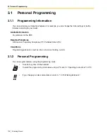 Preview for 158 page of Panasonic KX-TDA600 - Hybrid IP PBX Control Unit Max. 1008... Operating Manual