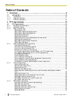 Preview for 4 page of Panasonic KX-TDA600 - Hybrid IP PBX Control Unit Max. 1008... Programing Manual