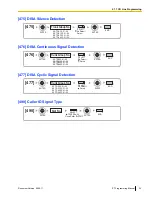 Preview for 33 page of Panasonic KX-TDA600 - Hybrid IP PBX Control Unit Max. 1008... Programing Manual