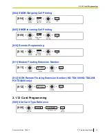 Preview for 47 page of Panasonic KX-TDA600 - Hybrid IP PBX Control Unit Max. 1008... Programing Manual