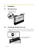 Предварительный просмотр 12 страницы Panasonic KX-TES824 Getting Started