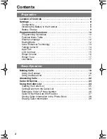 Preview for 4 page of Panasonic KX-TG2235B - 2.4 GHz Digital Cordless... Operating Instructions Manual