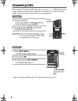 Preview for 22 page of Panasonic KX-TG2235B - 2.4 GHz Digital Cordless... Operating Instructions Manual