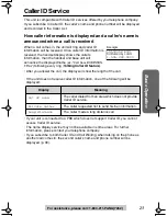 Предварительный просмотр 23 страницы Panasonic KX-TG2235B - 2.4 GHz Digital Cordless... Operating Instructions Manual