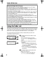 Предварительный просмотр 24 страницы Panasonic KX-TG2235B - 2.4 GHz Digital Cordless... Operating Instructions Manual