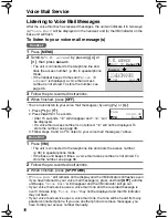 Preview for 38 page of Panasonic KX-TG2235B - 2.4 GHz Digital Cordless... Operating Instructions Manual