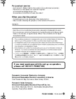 Preview for 56 page of Panasonic KX-TG2235B - 2.4 GHz Digital Cordless... Operating Instructions Manual