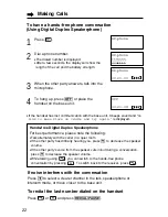 Preview for 22 page of Panasonic KX-TG2237S - 2.4 GHz Digital Cordless... Operating Instructions Manual