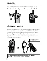 Preview for 56 page of Panasonic KX-TG2237S - 2.4 GHz Digital Cordless... Operating Instructions Manual