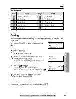 Preview for 41 page of Panasonic KX-TG2267B - GigaRange - 2.4 GHz Digital Cordless... Operating Instructions Manual