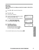 Preview for 43 page of Panasonic KX-TG2267B - GigaRange - 2.4 GHz Digital Cordless... Operating Instructions Manual